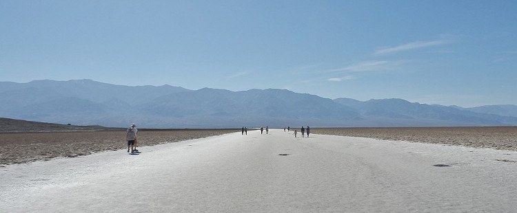 Death Valley Badwater Becken